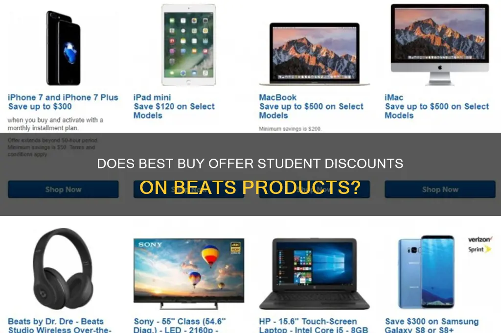 does best buy offer student discounts for beats