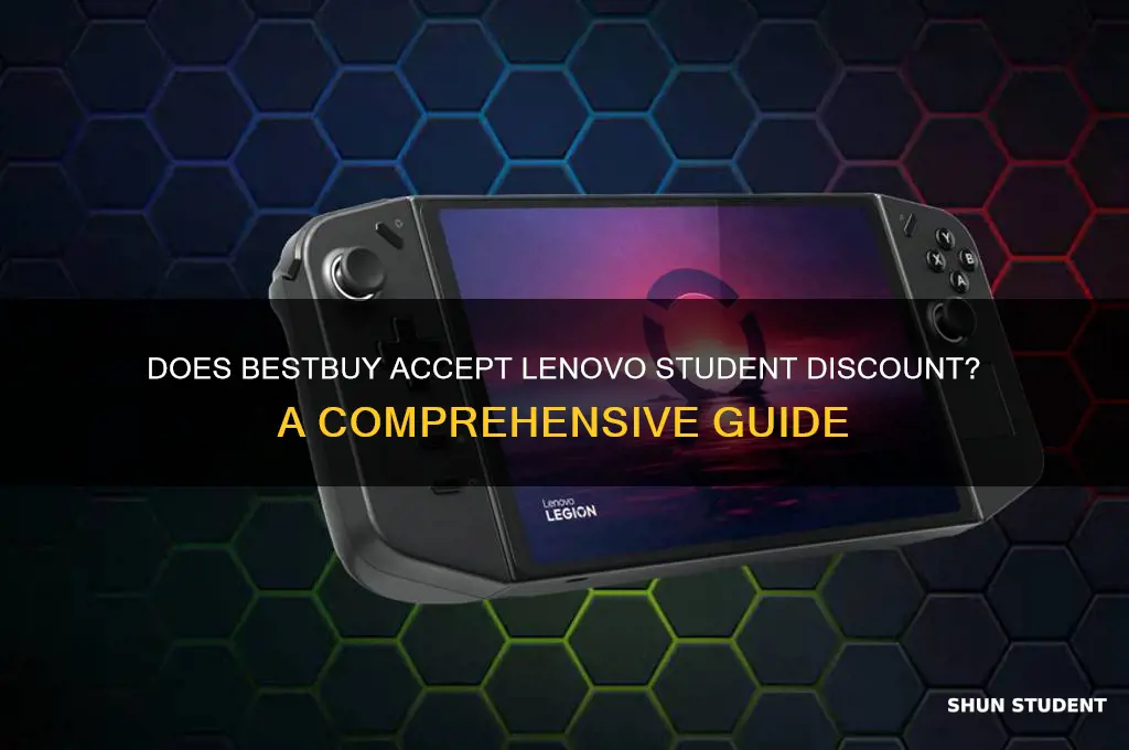 does bestbuy accept the lenovo student discount