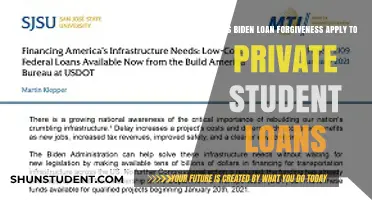 Does Biden's Loan Forgiveness Include Private Student Loans?