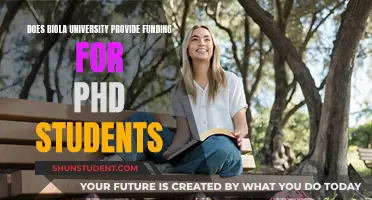 Funding Options for Biola University PhD Students