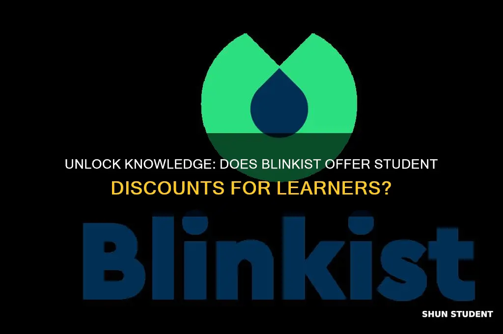 does blinkist have a student discount