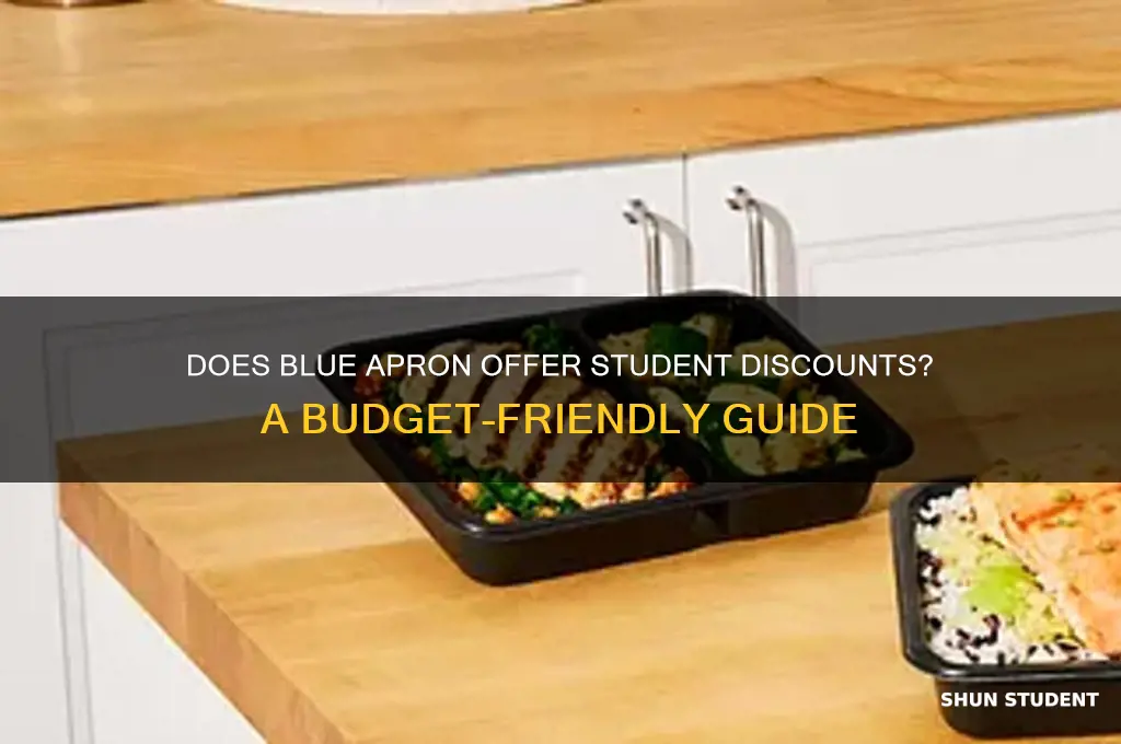 does blue apron have a student discount