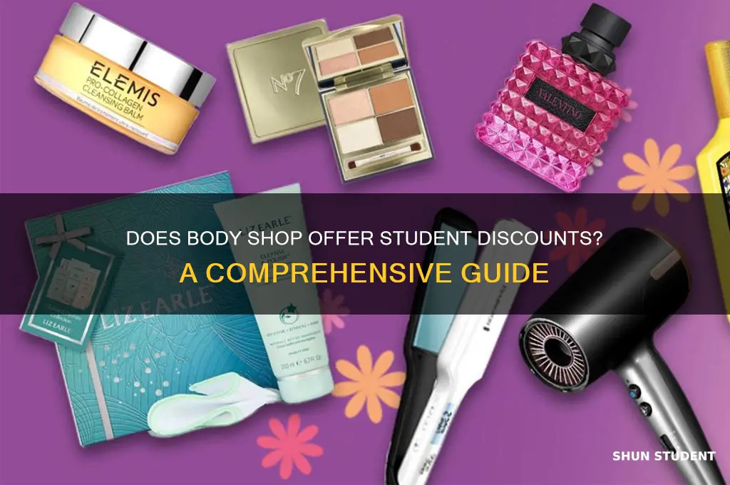 does body shop do student discount