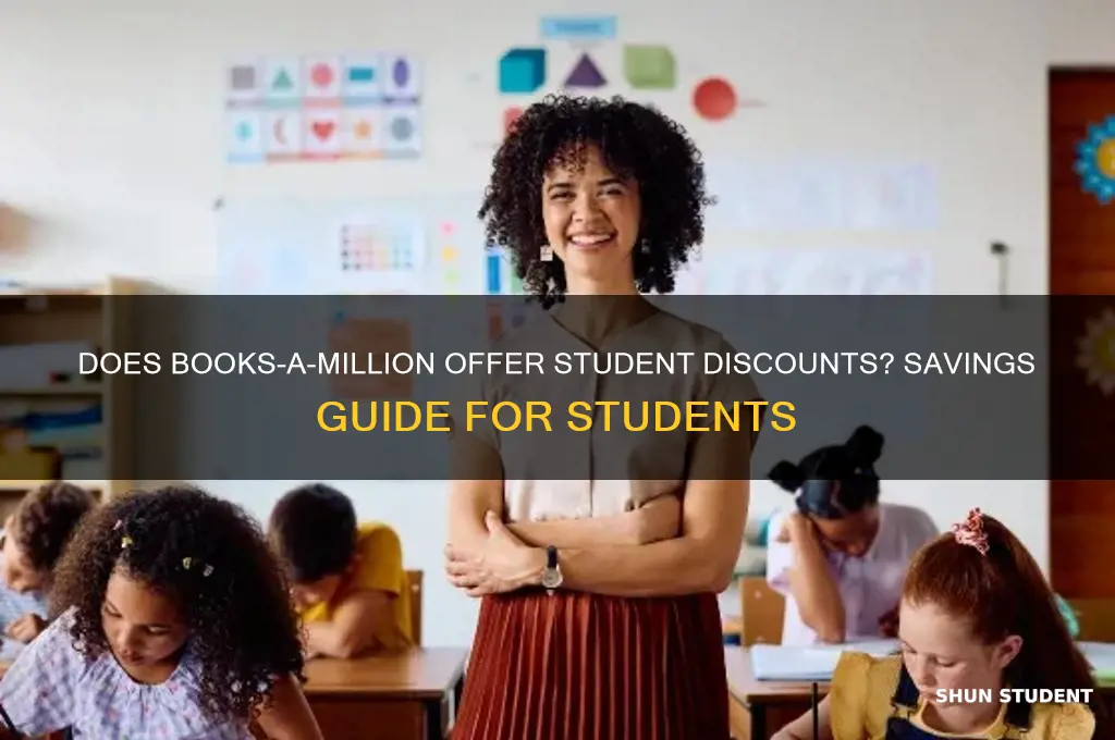 does books a million offer student discounts