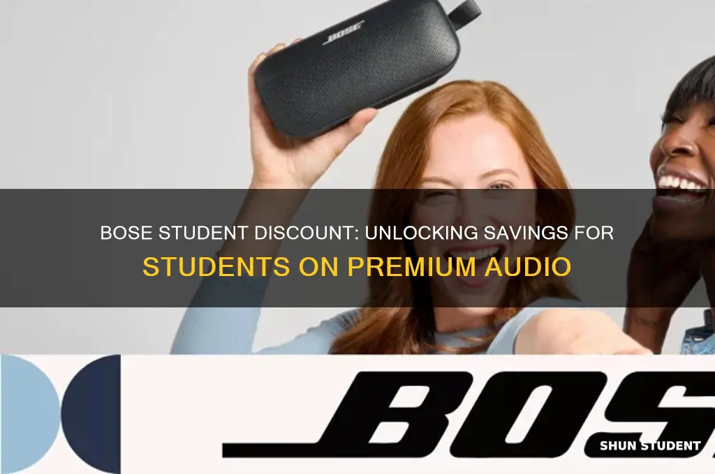 does bose do student discount