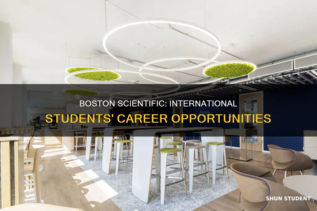 does boston scientific hire international students