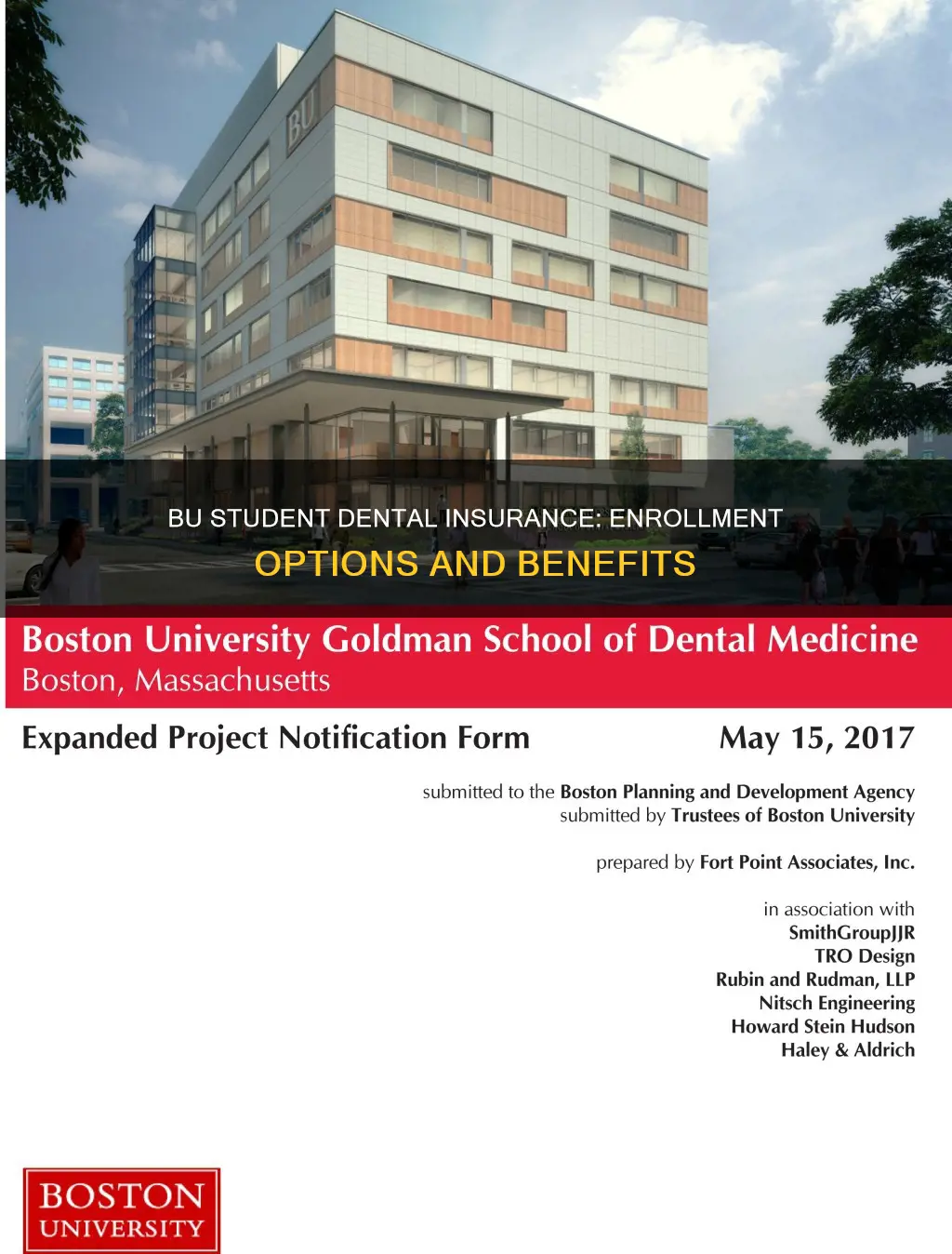does boston university offer student dental insurance enrollment