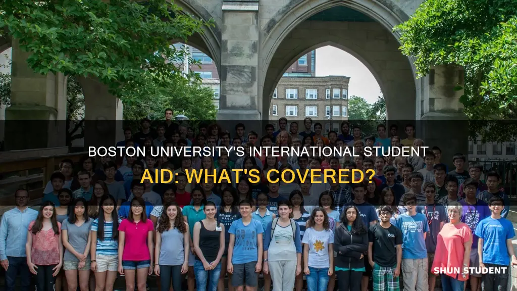 does boston university pay for international students agency