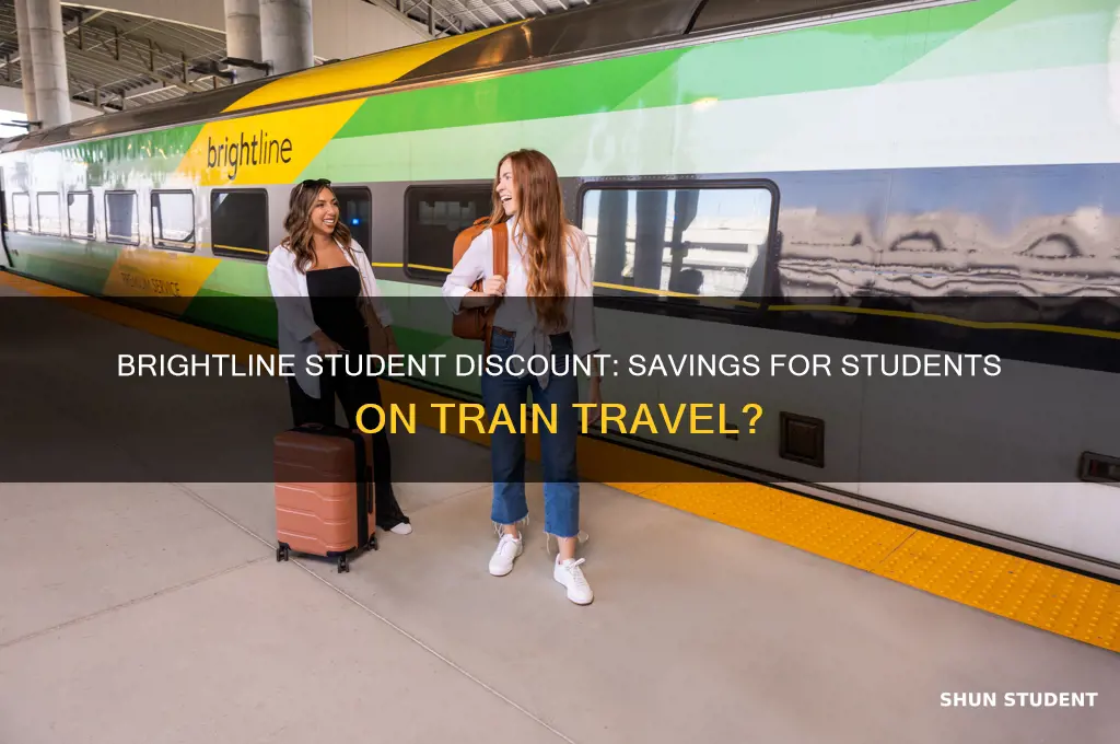 does brightline have student discount