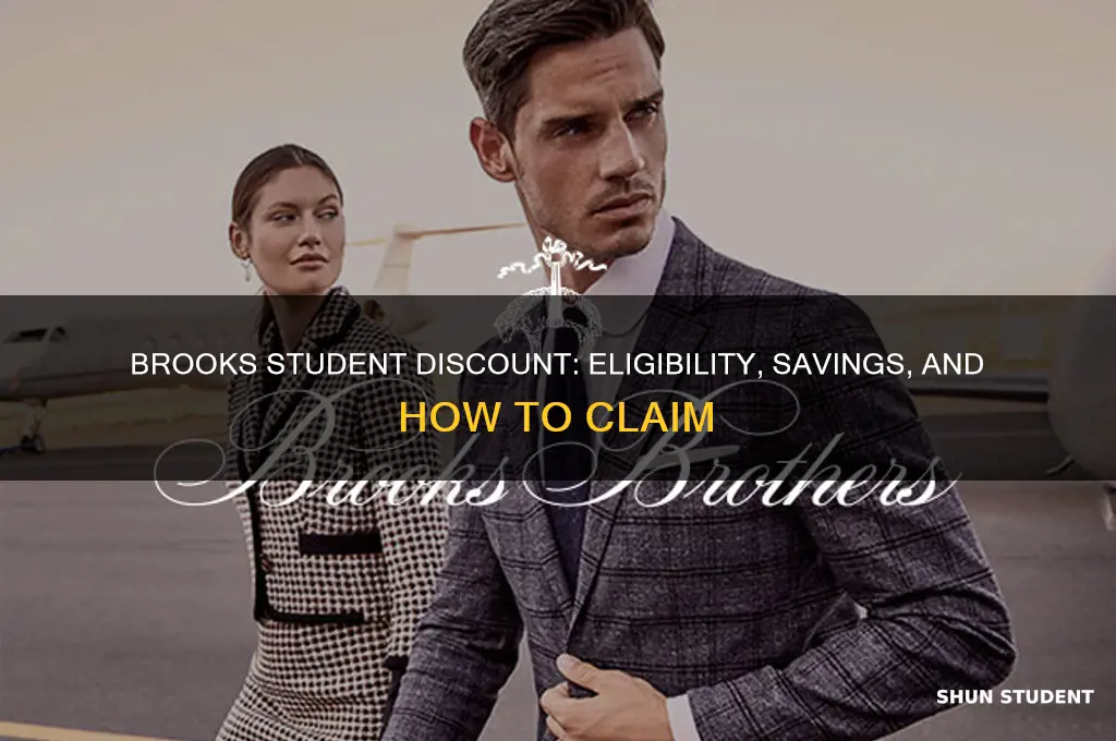 does brooks offer student discount