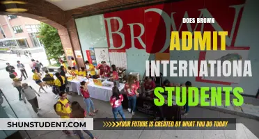 Brown University: Welcoming International Students?