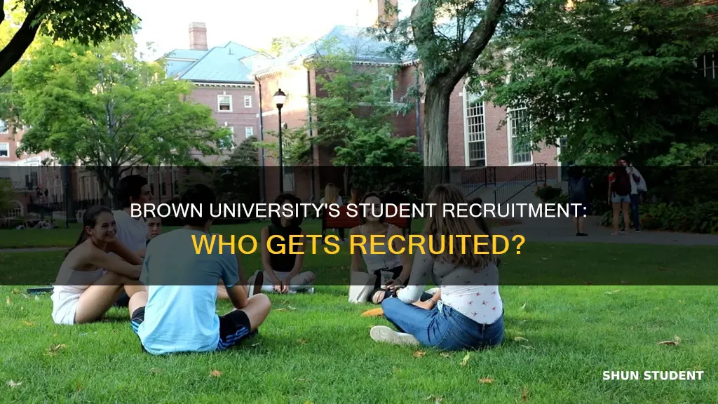 does brown university recruit student