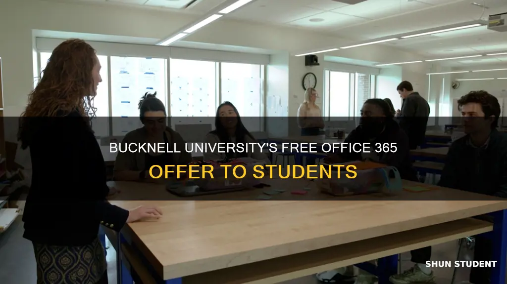 does bucknell university provide free office 365 to students