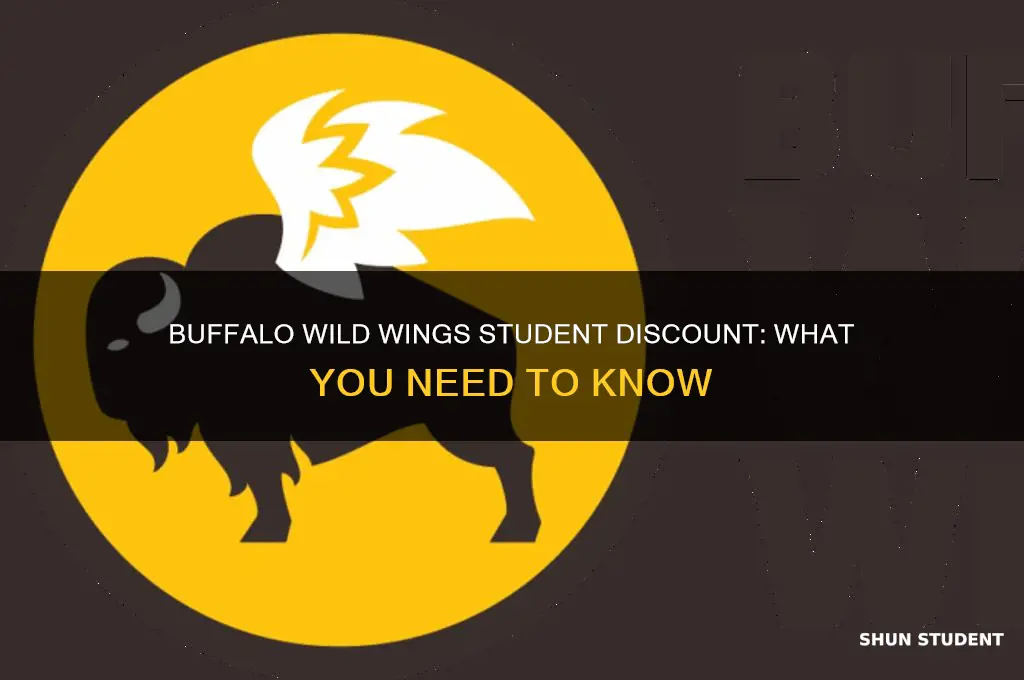 does buffalo wild wings do student discount