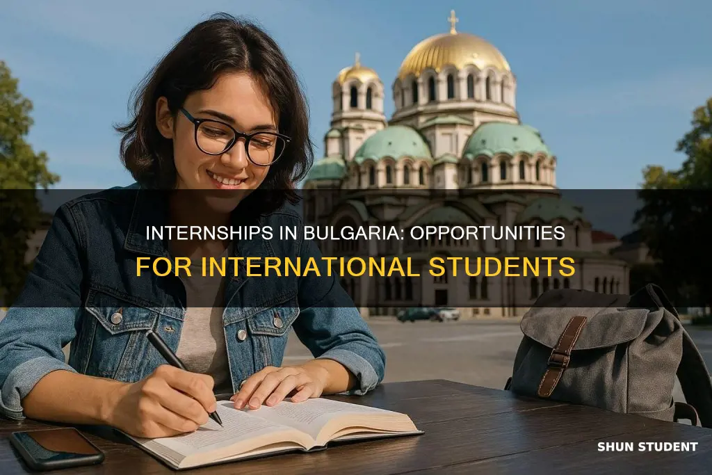 does bulgaria offer internship to international students