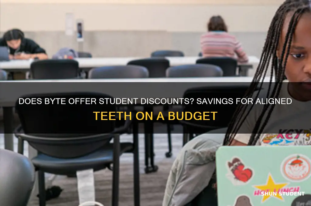 does byte have student discount