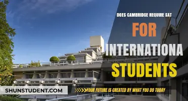 SATs: Cambridge's International Student Requirement?