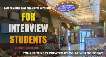 Campbell's Interview Student Hotel Discounts: What You Need to Know