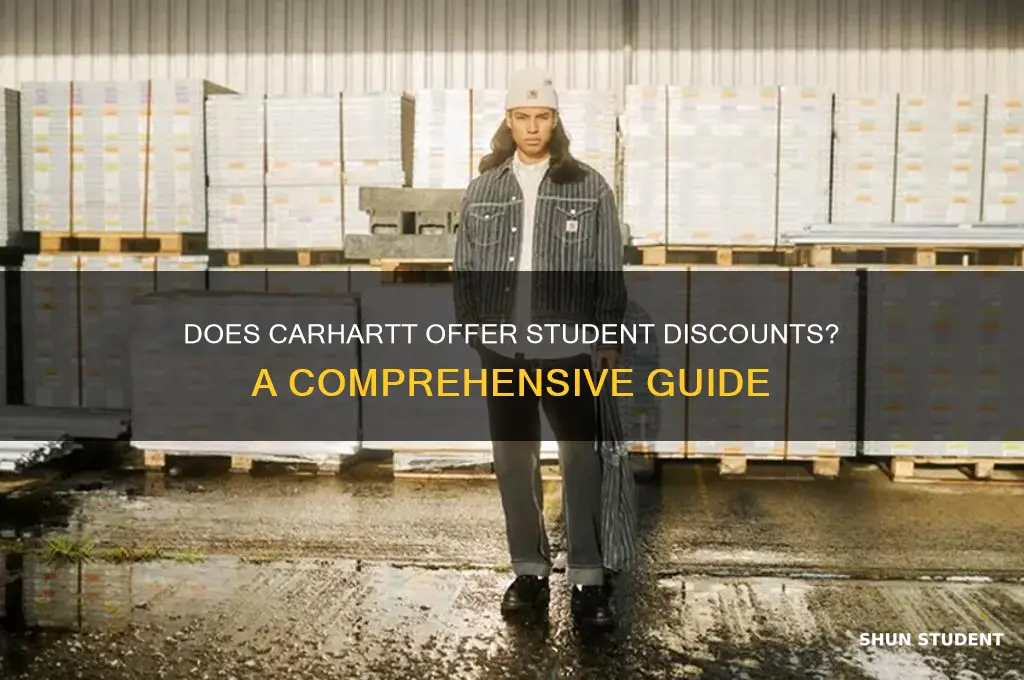 does carhartt do student discount