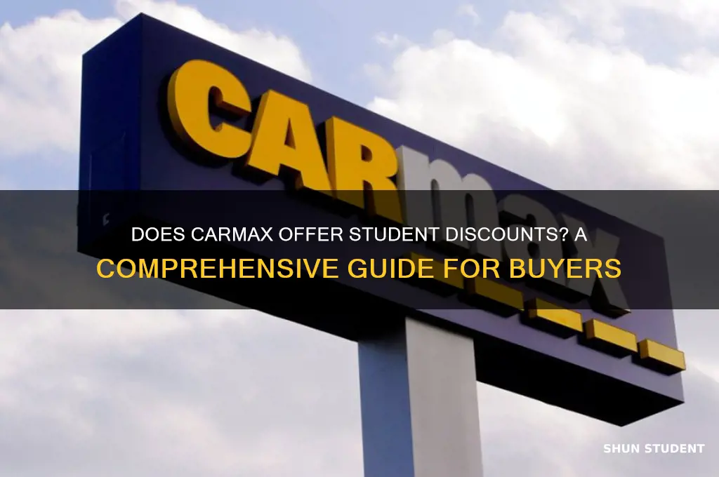 does carmax give student discounts