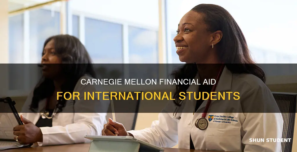 does carnegie mellon give financial aid to international students