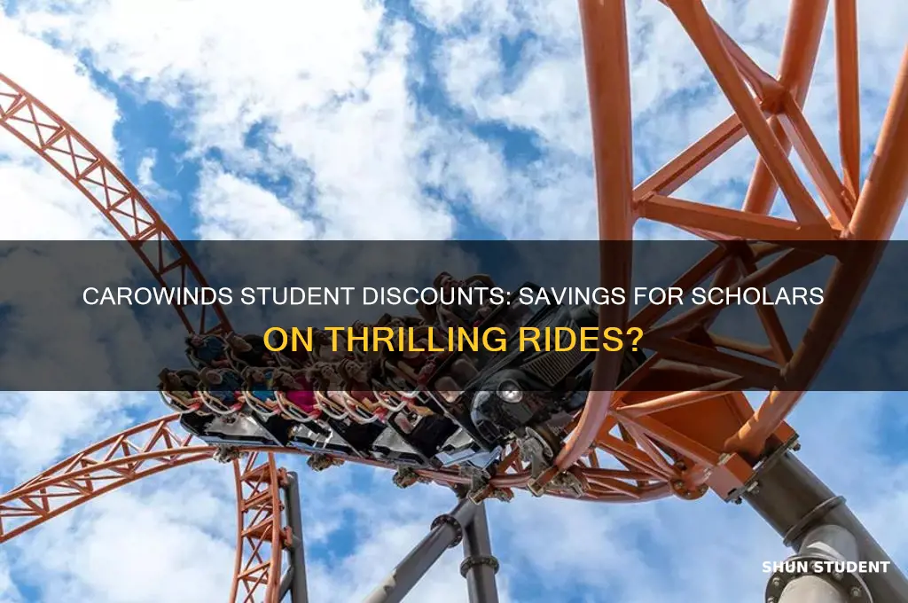 does carowinds offer student discounts