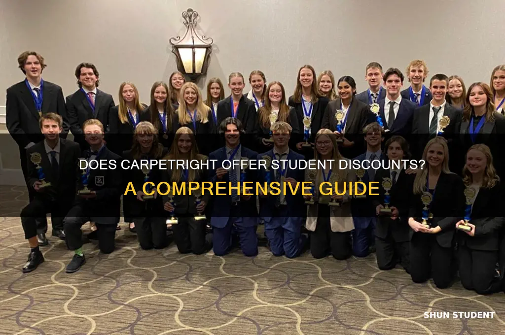 does carpetright do student discount
