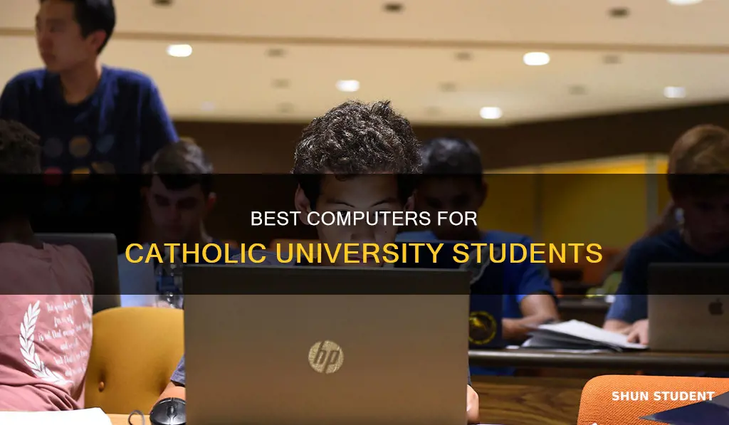 does catholic university have a required computer for student
