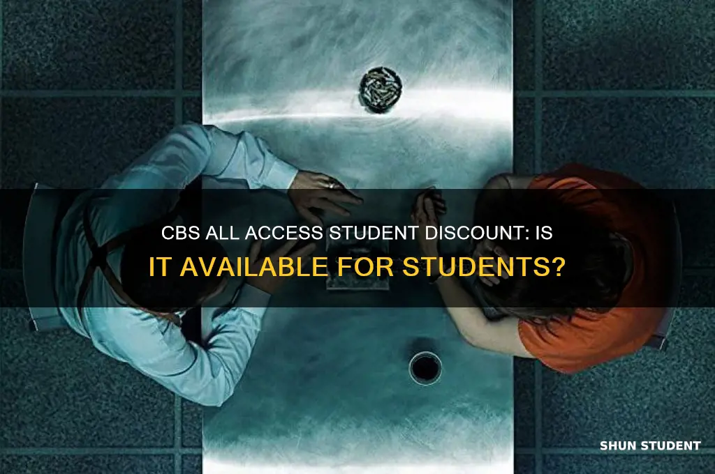 does cbs all access have a student discount