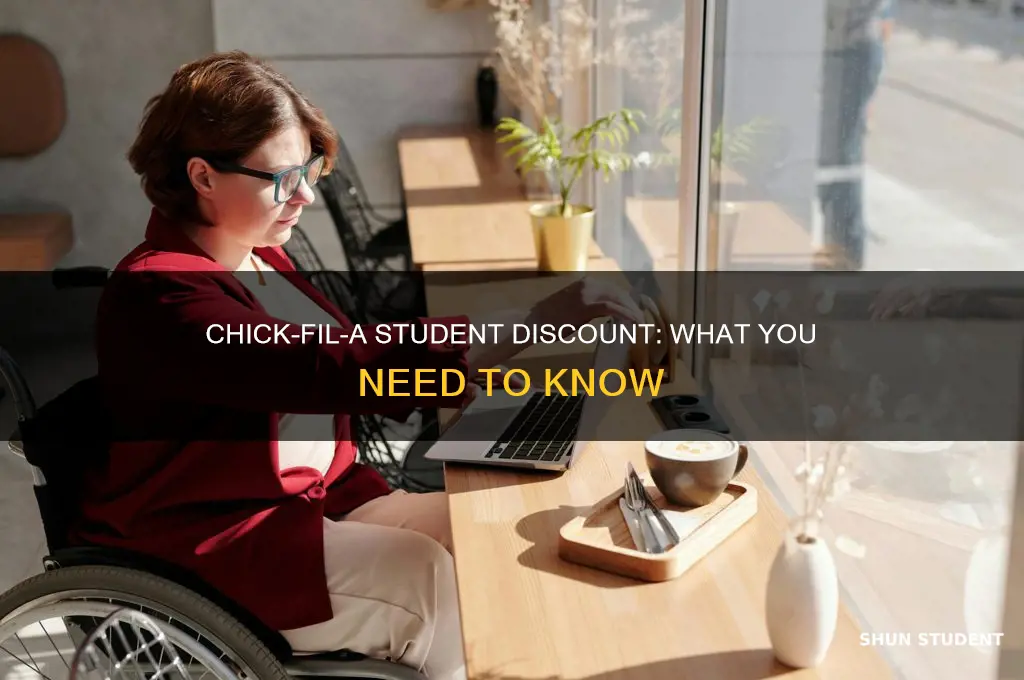 does chick fil a do student discount