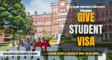Clark University Certificate Programs: Student Visa Options?