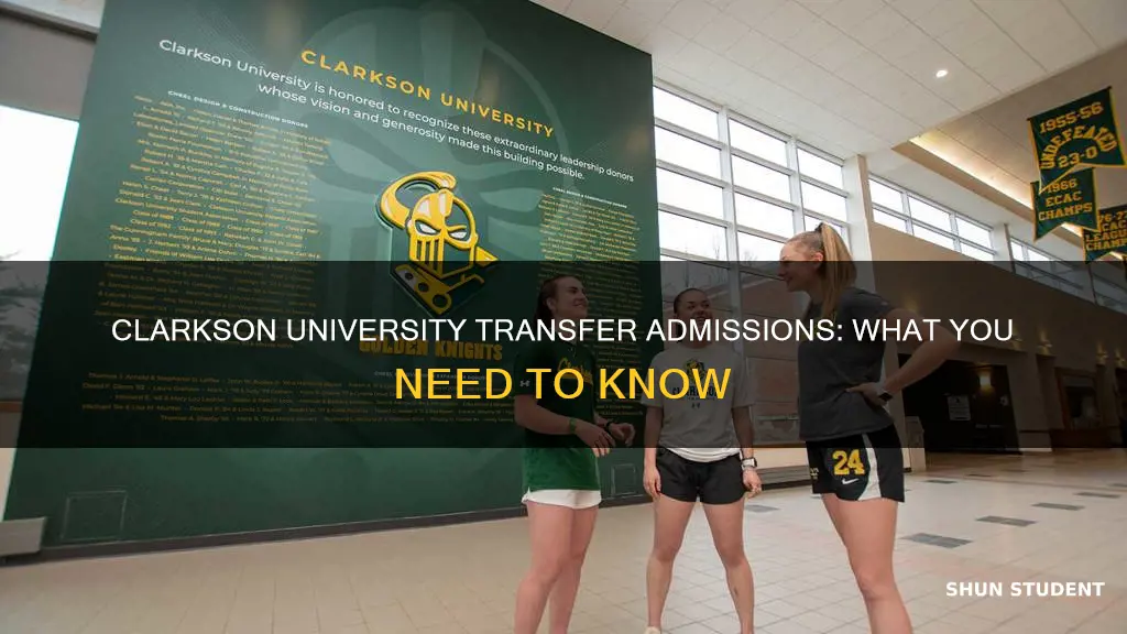 does clarkson university accept transfer students