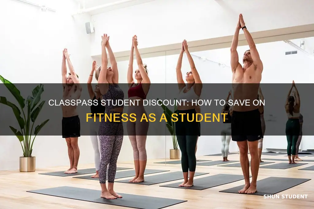 does classpass have a student discount