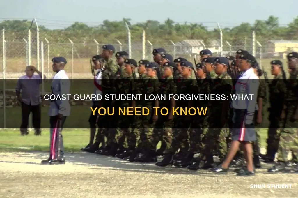 does coast guard pay off student loans