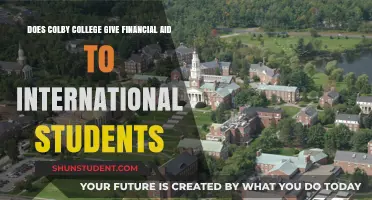 Colby College: Financial Aid for International Students?
