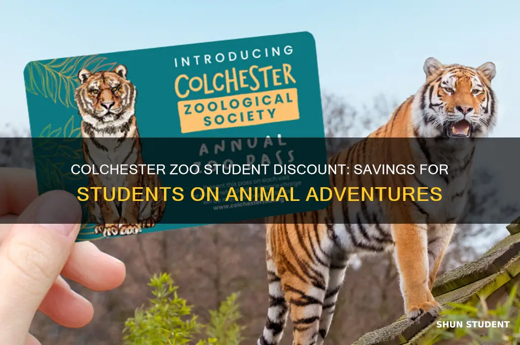 does colchester zoo do student discount