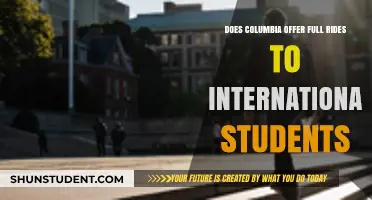 Full Rides at Columbia: International Students' Chances
