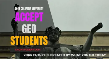 GED Students Welcome at Columbia University?