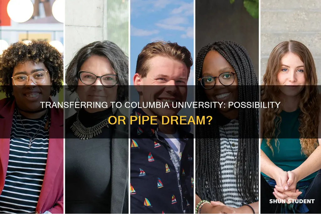 does columbia university accept transfer students