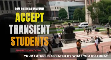 Does Columbia University Accept Transient Students?