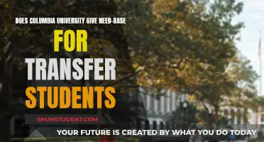 Does Columbia Offer Need-Based Aid for Transfers?