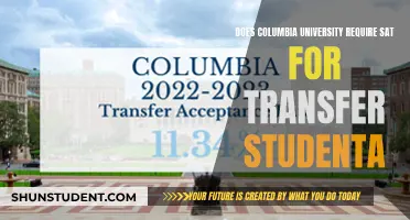 SAT Scores: Columbia University Transfer Requirements
