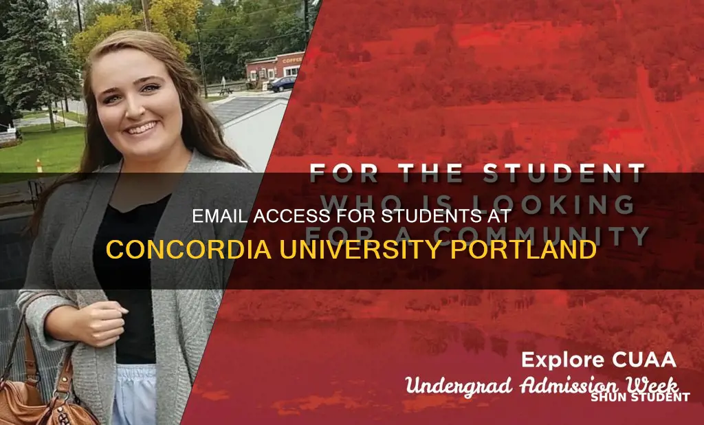 does concordia university portland have student email