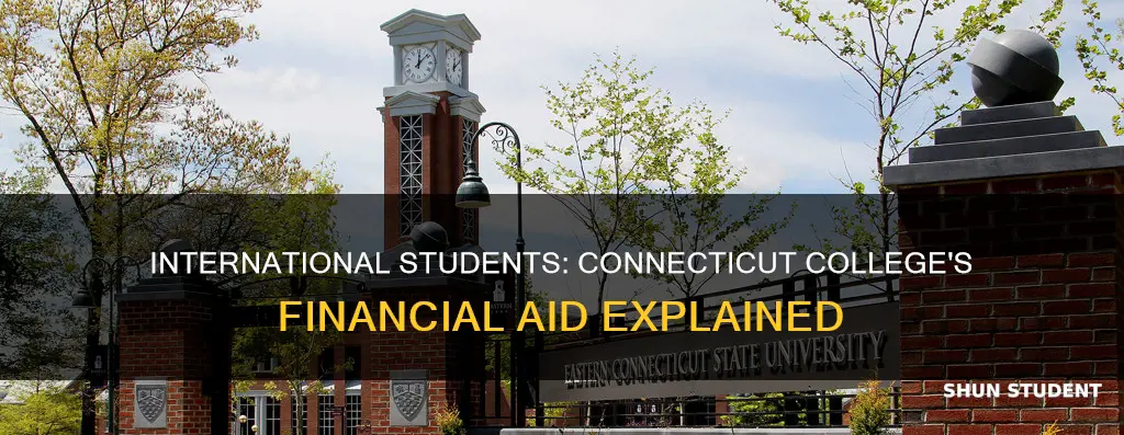 does connecticut college meet full need for international students