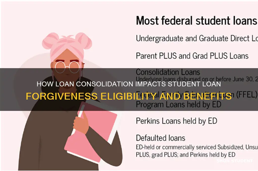 does consolidation affect student loan forgiveness