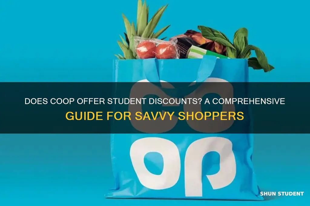 does coop do student discount