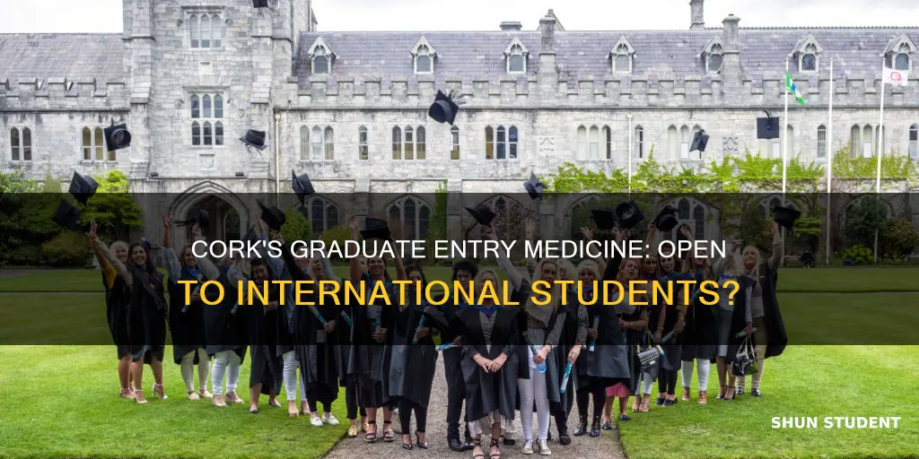 does cork accept international students for graduate entry medicine
