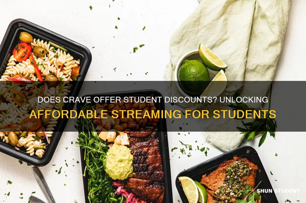 does crave have a student discount