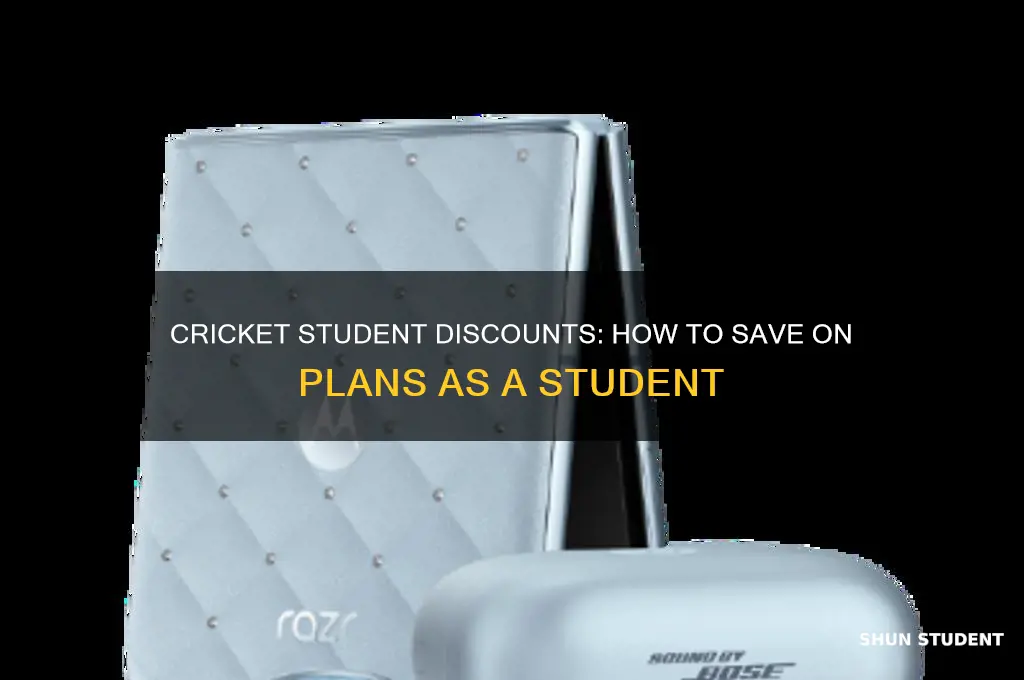 does cricket have student discounts