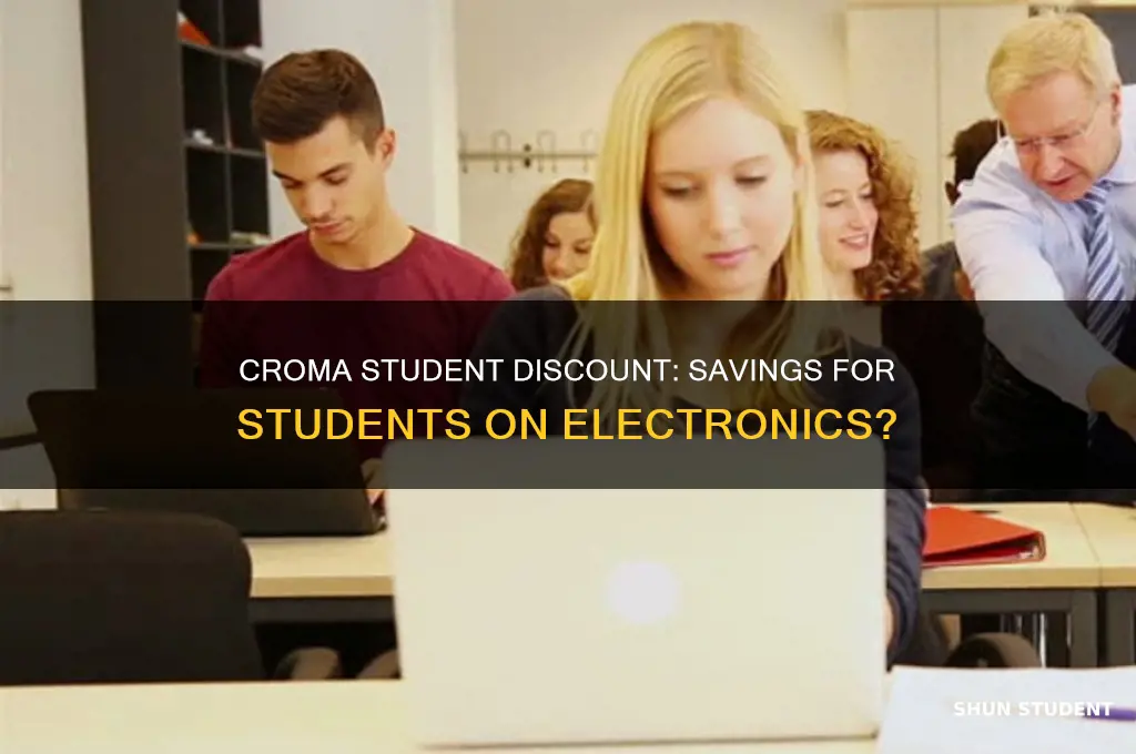 does croma give student discount
